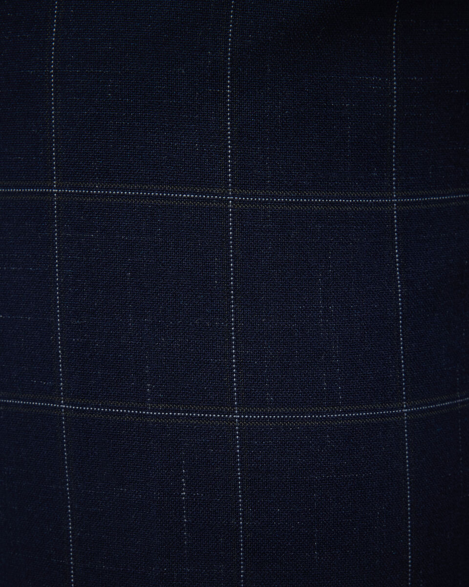 Sebastian Windowpane Check Tailored Pant, Navy Windowpane, hi-res